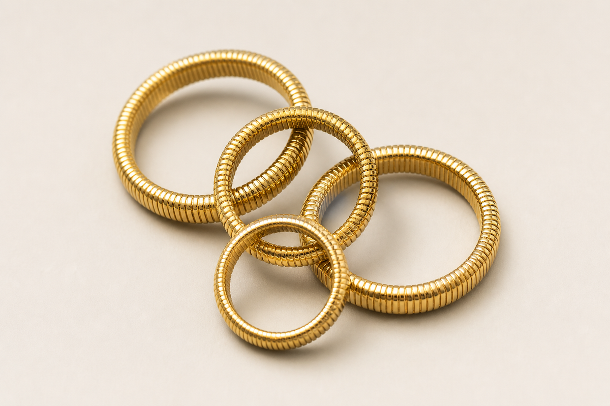 Lumi Golden Bangle